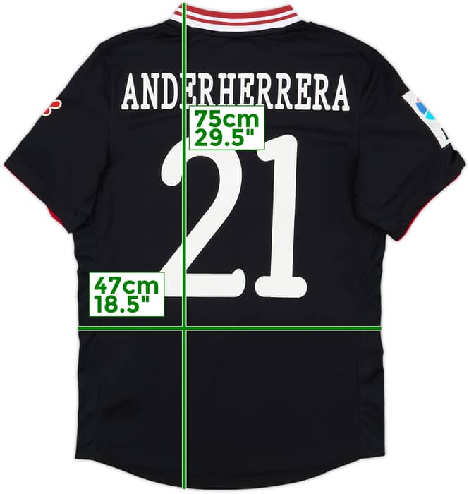 2011-12 Athletic Bilbao Away Shirt Ander Herrera #21 (S)