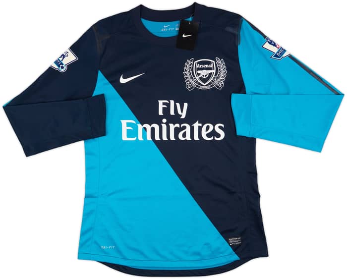 2011-12 Arsenal Player Issue Away L/S Shirt Henry #12 (L)