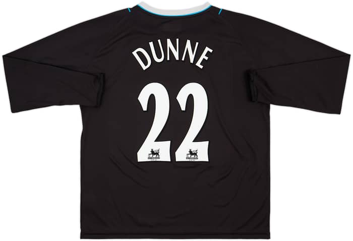 2006-07 Manchester City Away L/S Shirt Dunne #22 - 7/10 - (XXL)