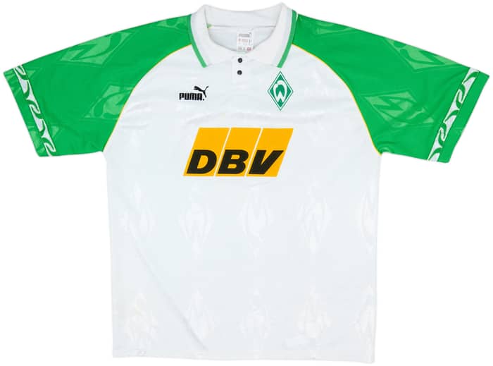 1995-96 Werder Bremen Home Shirt - 7/10 - (XL)