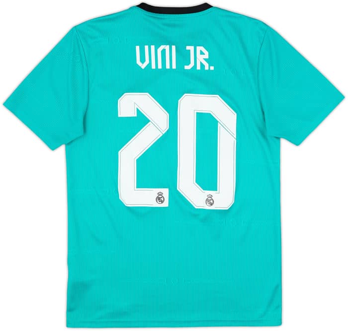 2021-22 Real Madrid Third Shirt Vini Jr. #20 - 8/10 - (S)