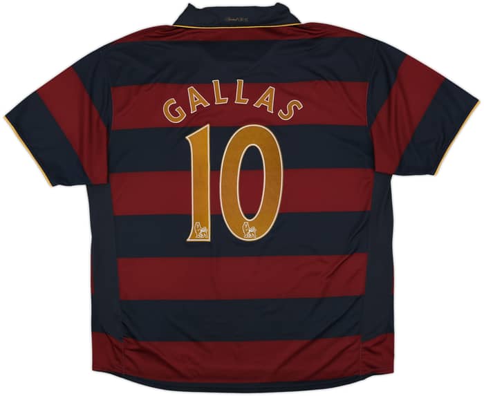 2007-08 Arsenal Third Shirt Gallas #10 - 7/10 - (3XL)