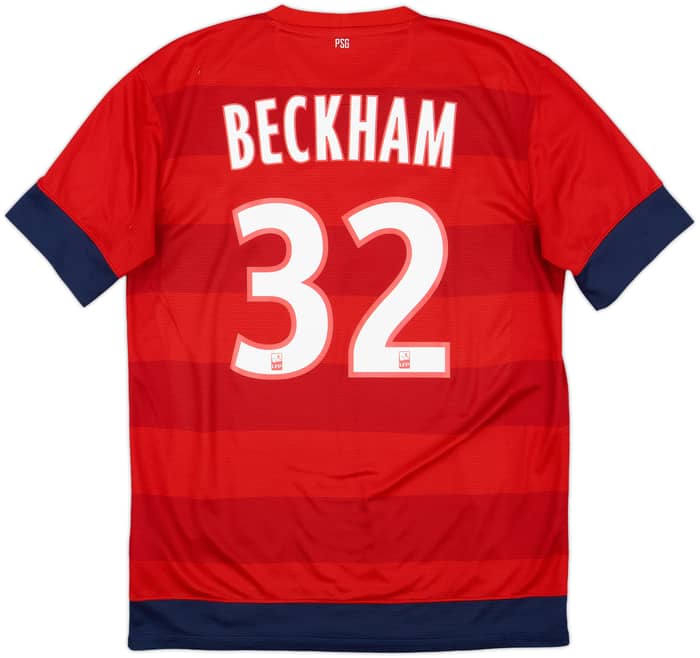 2012-13 Paris Saint-Germain Away Shirt Beckham #32 - 8/10 - (M)