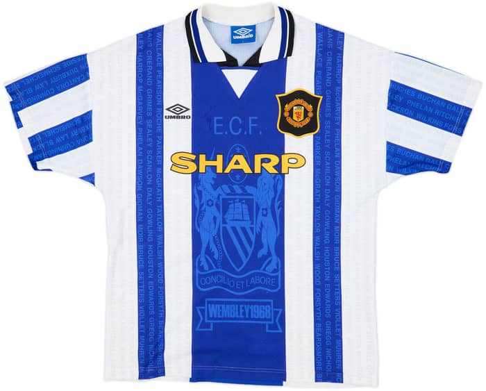 1994-96 Manchester United Third Shirt Cantona #7 - 6/10 - (L)