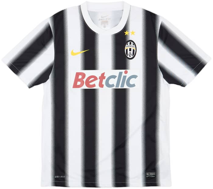 2011-12 Juventus Home Shirt Del Piero #10 - 8/10 - (M)