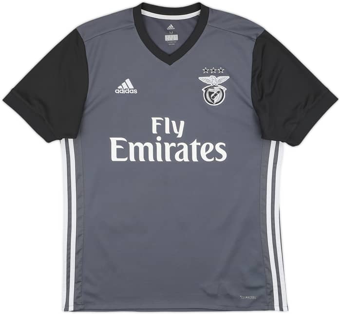 2017-18 Benfica Away Shirt Raul #9 - 8/10 - (M)