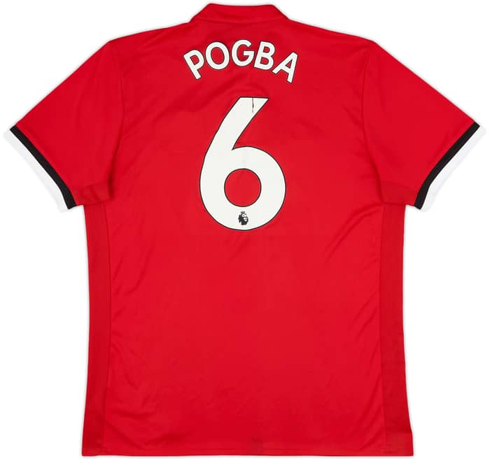 2017-18 Manchester United Home Shirt Pogba #6 - 5/10 - (L)