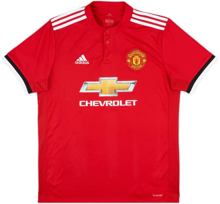 2017-18 Manchester United Home Shirt Pogba #6 - 5/10 - (L)