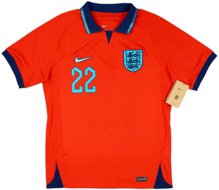2022-23 England Away Shirt Bellingham #22 (M)