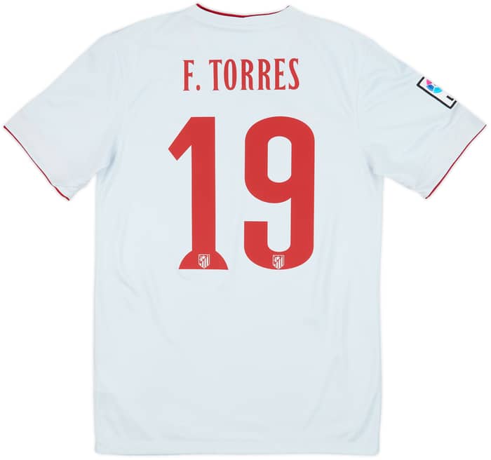 2014-15 Atletico Madrid Away Shirt F.Torres #19 - 9/10 - (S)