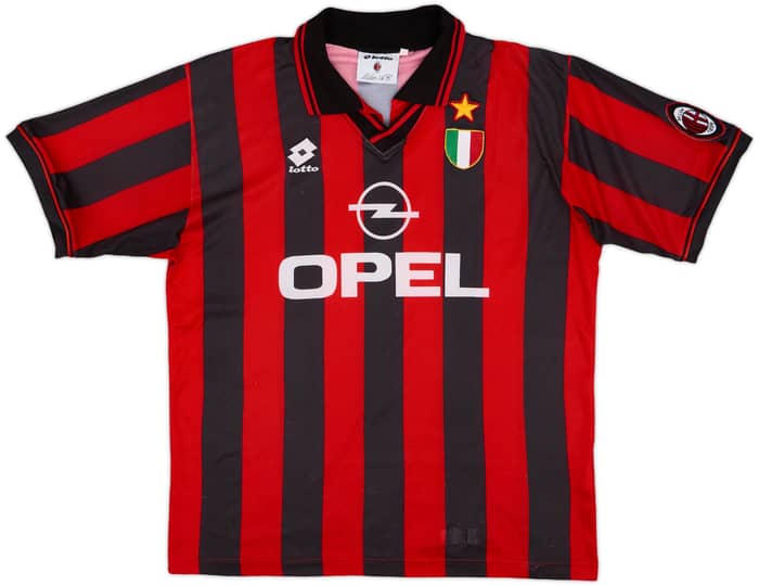 1996-97 AC Milan Home Shirt - 9/10 - (L)
