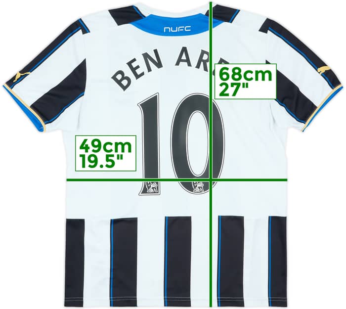 2013-14 Newcastle Home Shirt Ben Arfa #10 - 6/10 - (S)