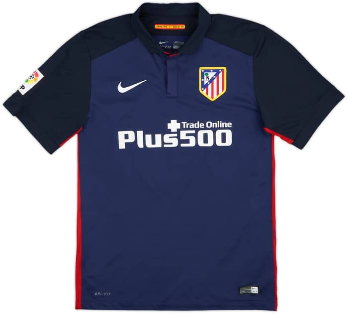 2015-16 Atletico Madrid Away Shirt Koke #6 - 7/10 - (S)