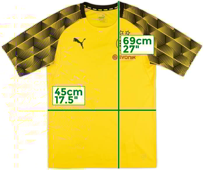 2018-19 Borussia Dortmund Puma Training Shirt - 8/10 - (S)