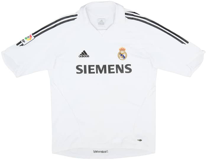 2005-06 Real Madrid Home Shirt Raul #7 - 8/10 - (L)