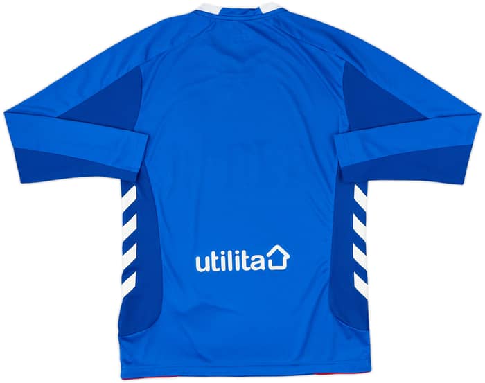 2018-19 Rangers Home L/S Shirt - 10/10 - (M)
