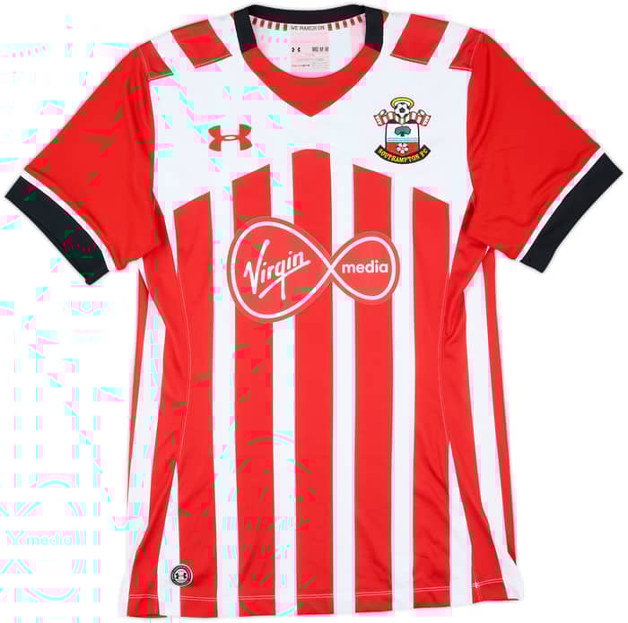 2016-17 Southampton Home Shirt Virgil #17 - 9/10 - (M)