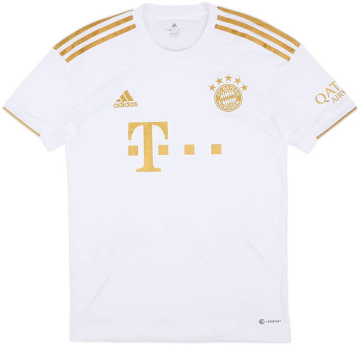2022-23 Bayern Munich Away Shirt Muller #25 - 10/10 - (S)