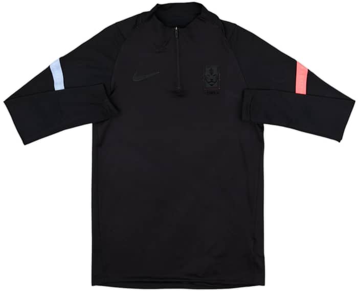 2020-21 South Korea Nike 1/4 Zip Drill Top - 6/10 - (M)