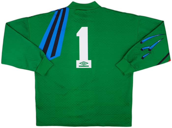 1992-93 Manchester United GK Shirt #1 - 8/10 - (M)