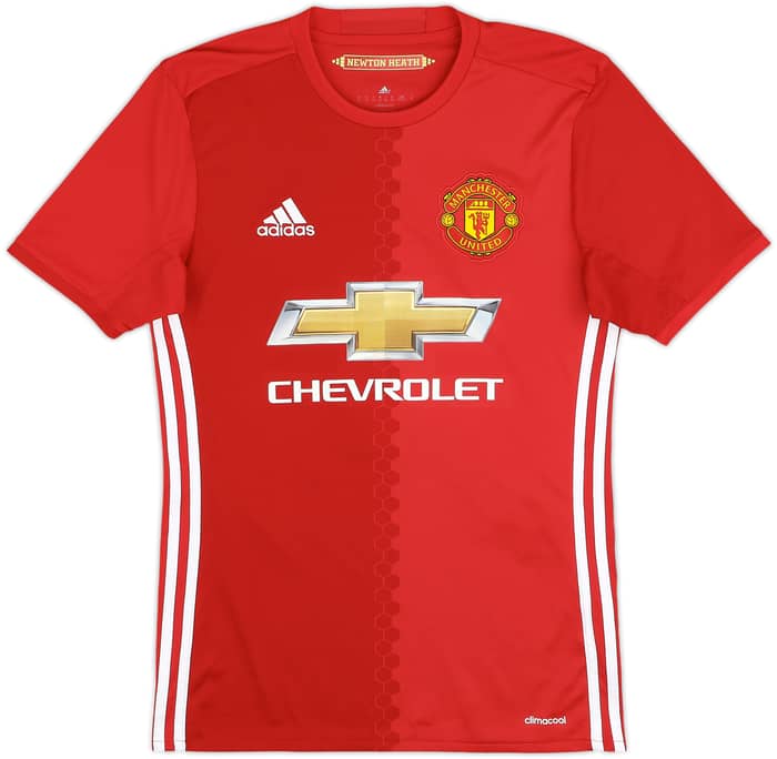 2016-17 Manchester United Home Shirt Rooney #10 - 9/10 - (XS)