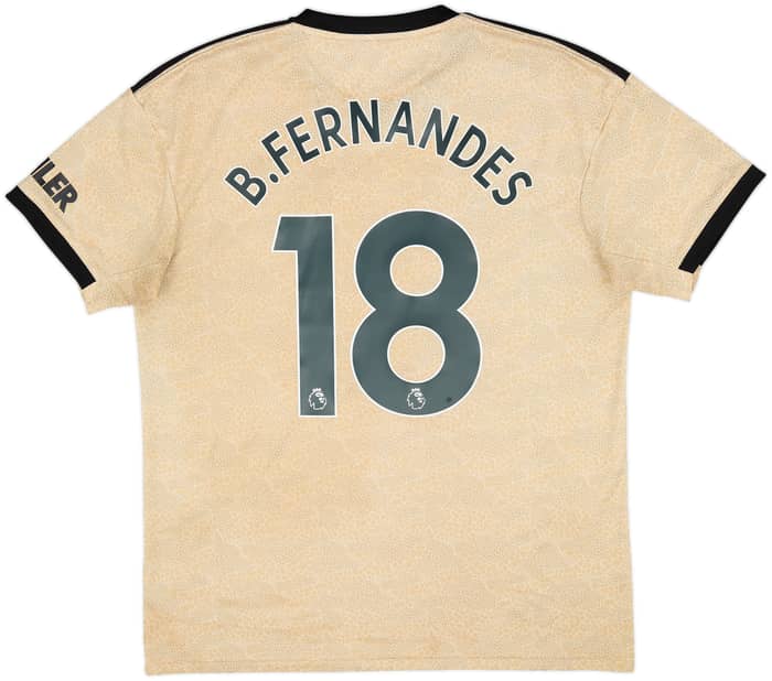 2019-20 Manchester United Away Shirt B.Fernandes #18 - 5/10 - (L)