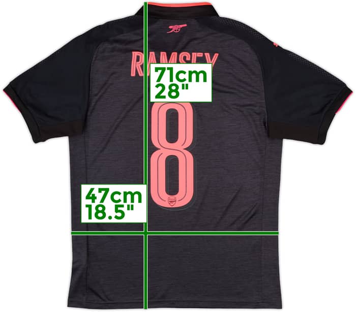 2017-18 Arsenal Third Shirt Ramsey #8 - 10/10 - (S)