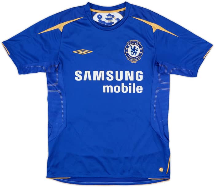 2005-06 Chelsea Centenary Home Shirt Terry #26 - 5/10 - (S)