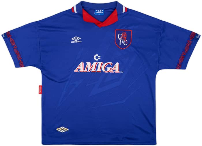 1993-94 Chelsea Home Shirt Hoddle #20 - 10/10 - (XXL)