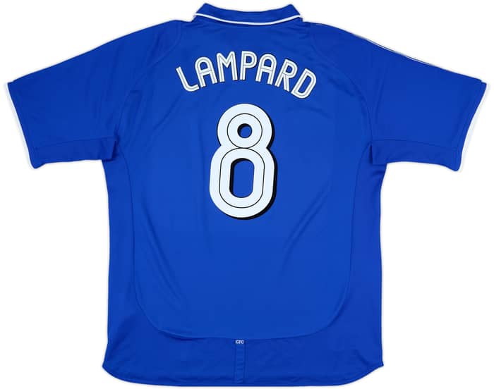 2001-03 Chelsea 'FA Cup Final' Home Shirt Lampard #8 - 8/10 - (XL)