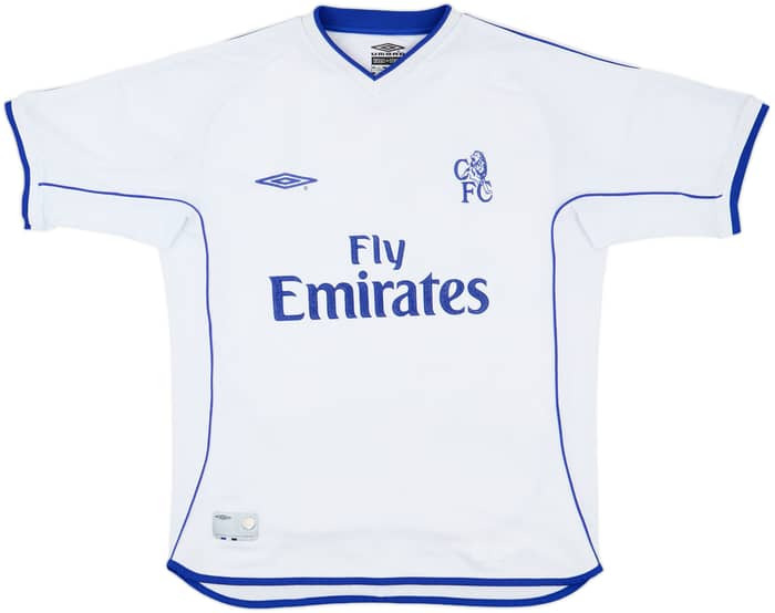 2001-03 Chelsea Away Shirt Zola #25 - 6/10 - (M)