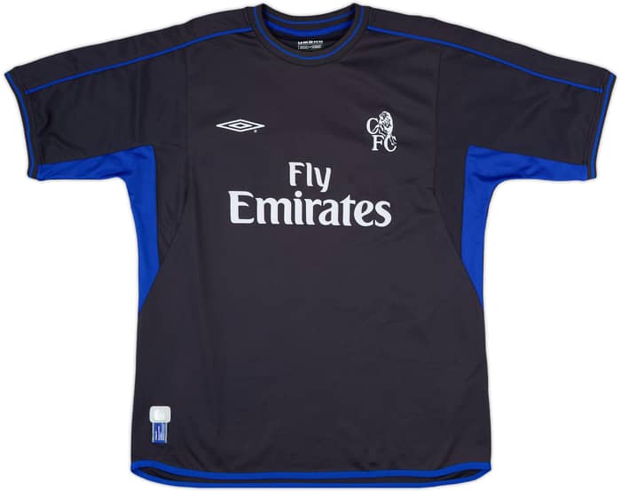 2002-04 Chelsea Away Shirt Zola #25 - 9/10 - (XL)