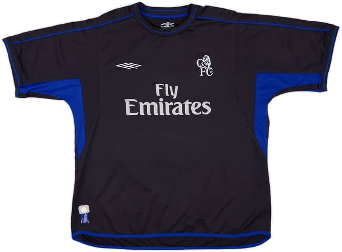 2002-04 Chelsea Away Shirt Zola #25 - 9/10 - (XXL)