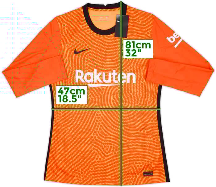 2020-21 Barcelona Authentic GK Shirt (L)