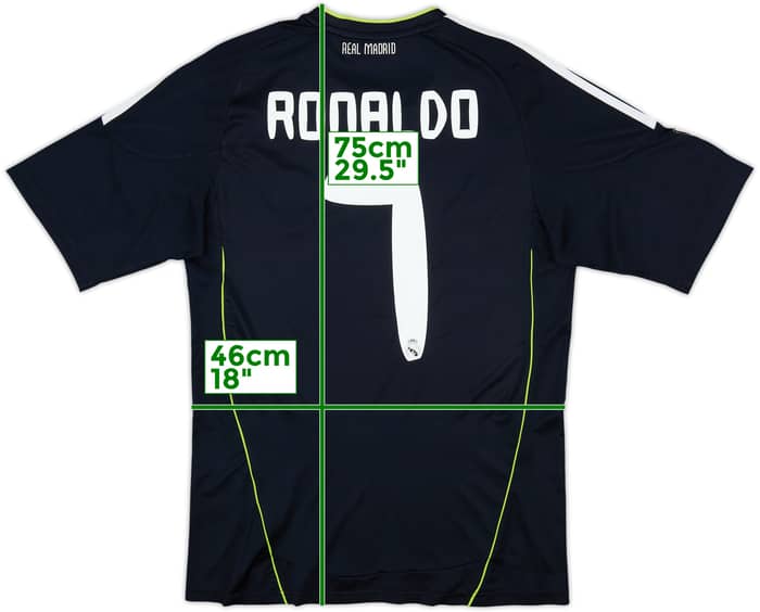 2012-13 Real Madrid Away Shirt Ronaldo #7 - 6/10 - (M)