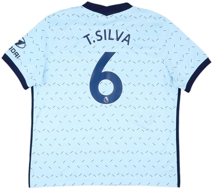 2020-21 Chelsea Away Shirt T.Silva #6 - 8/10 - (XXL)