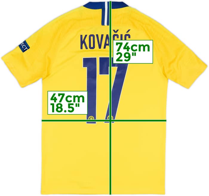 2018-19 Chelsea Away Shirt Kovacic #17 - 4/10 - (S)