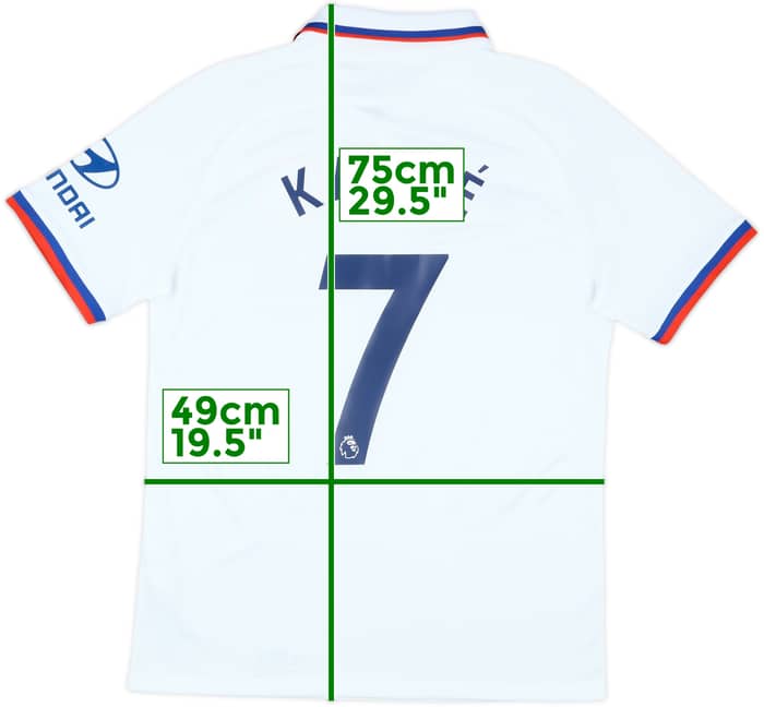 2019-20 Chelsea Away Shirt Kante #7 - 10/10 - (M)