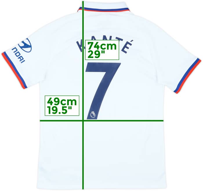 2019-20 Chelsea Away Shirt Kante #7 - 10/10 - (M)