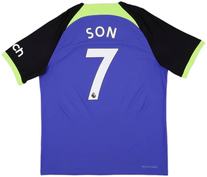 2022-23 Tottenham Authentic Away Shirt Son #7 - 9/10 - (L)