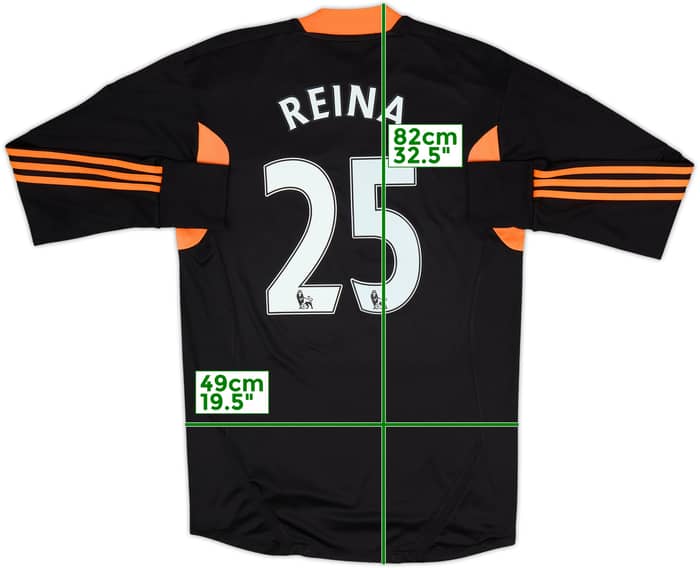 2010-11 Liverpool GK Shirt Reina #25 - 9/10 - (M)