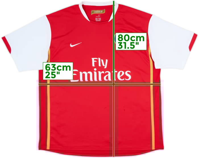 2006-08 Arsenal Home Shirt - 5/10 - (XL)