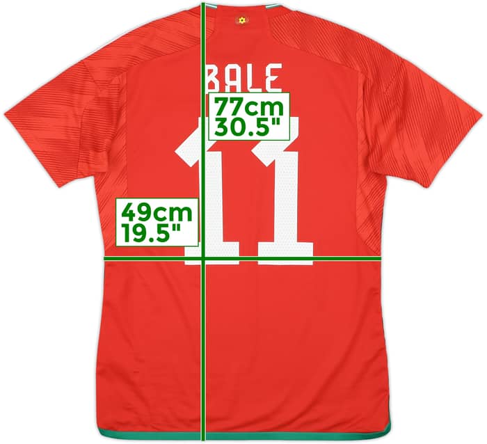 2022-24 Wales Home Shirt Bale #11 - 9/10 - (M)