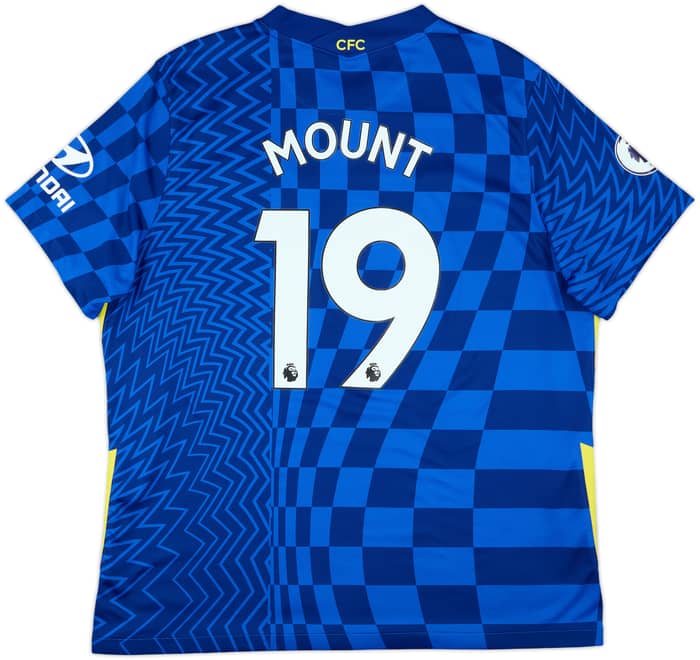 2021-22 Chelsea Home Shirt Mount #19 - 9/10 - (XXL)