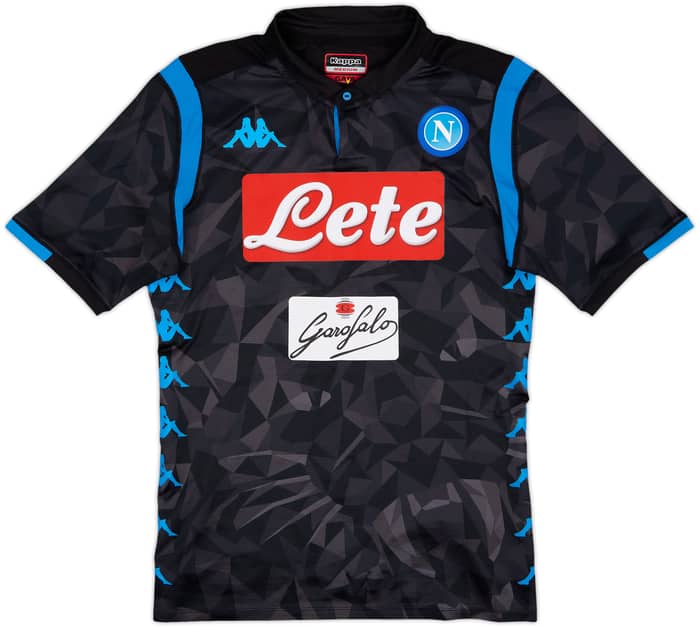 2018-19 Napoli Authentic Away Shirt - 9/10 - (M)