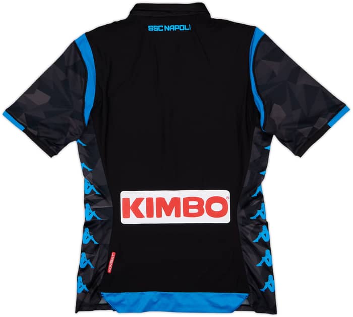2018-19 Napoli Authentic Away Shirt - 9/10 - (M)