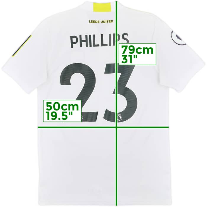 2021-22 Leeds United Home Shirt Phillips #23 - 8/10 - (M)