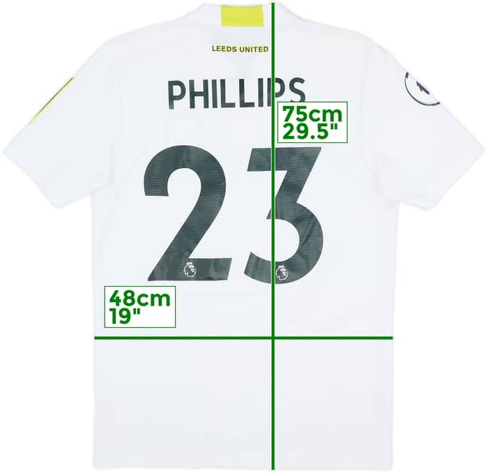 Camiseta de local del Leeds United 2021-22 Phillips #23 - 7/10 - (M)
