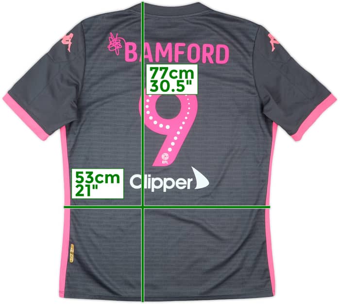 2019-20 Leeds United Away Shirt Bamford #9 - 9/10 - (XL)