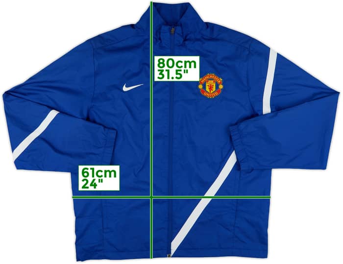 2011-12 Manchester United Nike Track Jacket - 8/10 - (XXL)